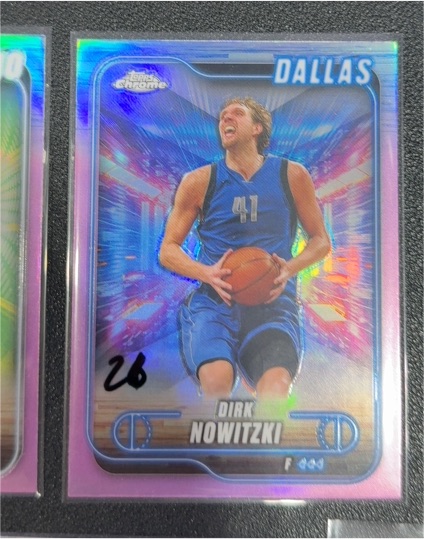 2024-25 Topps Chrome #197 Dirk Nowitzki — front