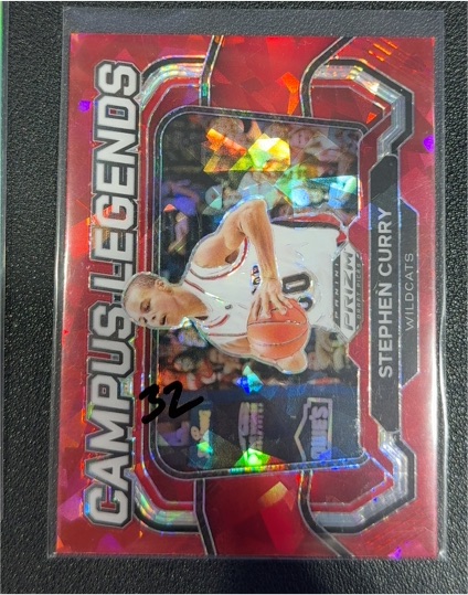 2024 Panini Prizm Draft Picks #2 Stephen Curry Campus Legends — front