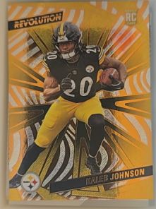 2025 Panini Revolution #223 Kaleb Johnson — front