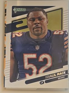2021 Donruss #203b Khalil Mack No Helmet — front