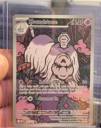 2025 Pokémon TCG Mega Evolution #145 Houndstone — front