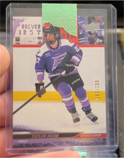 2024-25 Upper Deck PWHL #41 Taylor Heise — front