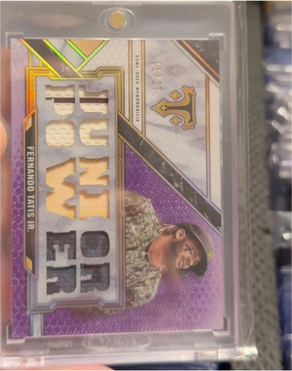 2021 Topps Triple Threads Relics #TTR-FT1 Fernando Tatis Jr. — front