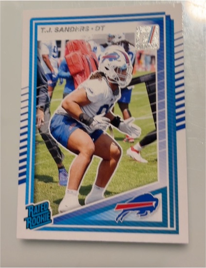 2025 Panini Donruss #351 T.J. Sanders — front