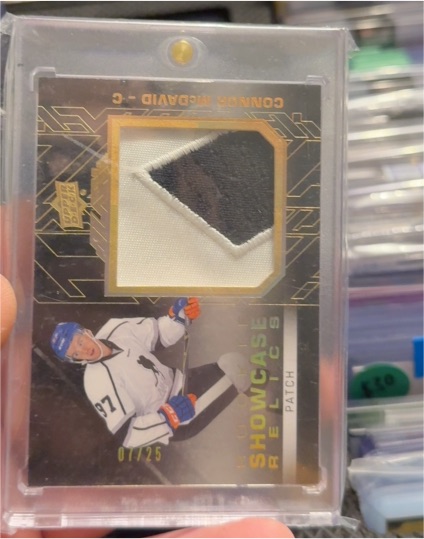 2023 Upper Deck Showcase Series Connor McDavid #07/25 — front