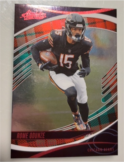 2025 Panini Absolute #72 Rome Odunze — front