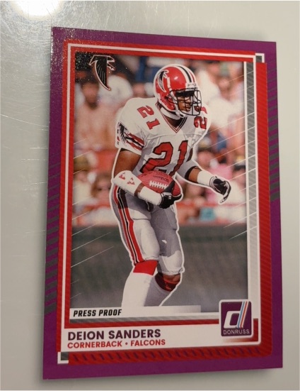 2025 Donruss #21 Deion Sanders — front