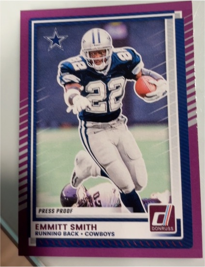 2025 Donruss #4 Emmitt Smith — front