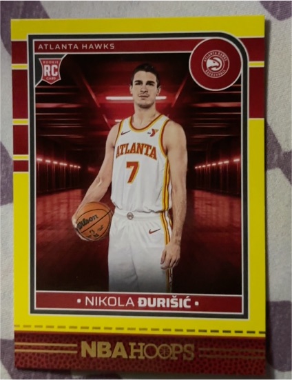 2024-25 Panini NBA Hoops #273 Nikola Djurisic — front