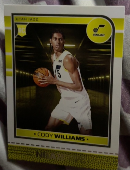 2024-25 Panini NBA Hoops #240 Cody Williams — front