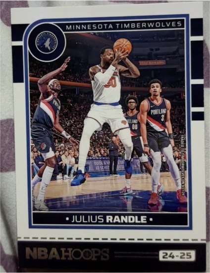 2024-25 Panini Hoops #89 Julius Randle — front