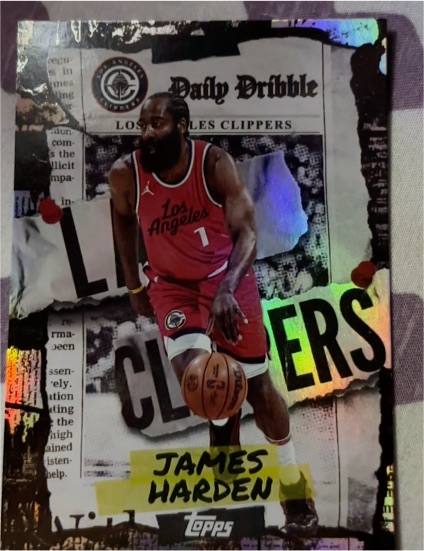 2025-26 Topps #DD-22 James Harden The Daily Dribble — front