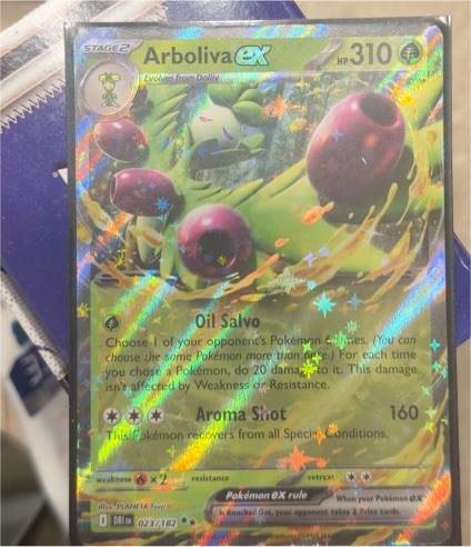 2023 Pokémon TCG SV10: Destined Rivals #023 Arboliva ex — front