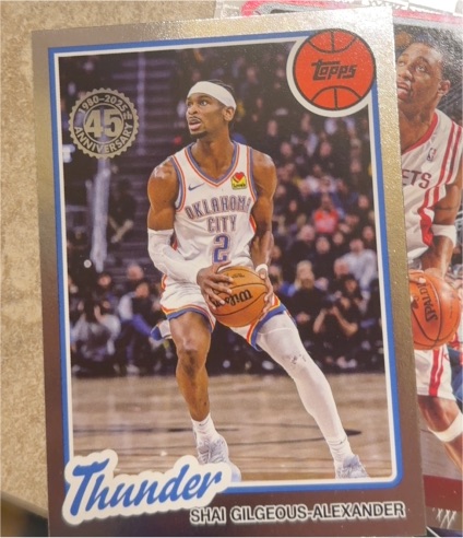 2025-26 Topps #80BK-91 Shai Gilgeous-Alexander — front