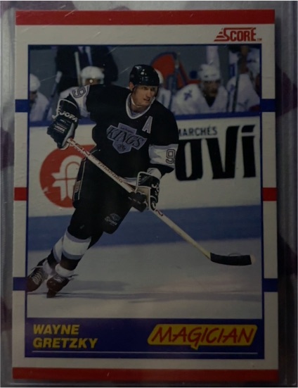 1990-91 Score #338 Wayne Gretzky — front