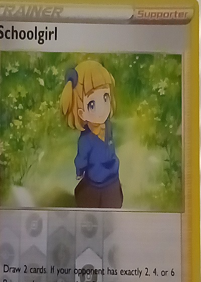 2021 Pokémon Sword & Shield Fusion Strike #239 Schoolgirl — front