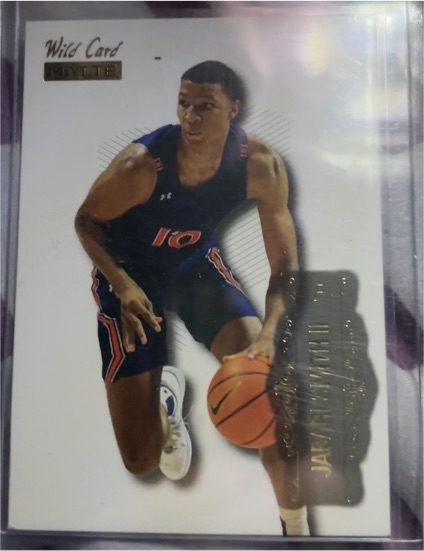 2022 Wild Card Matte #MB-28 Jabari Smith — front