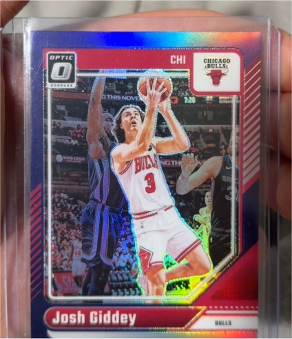 2024-25 Donruss Optic #120 Josh Giddey — front