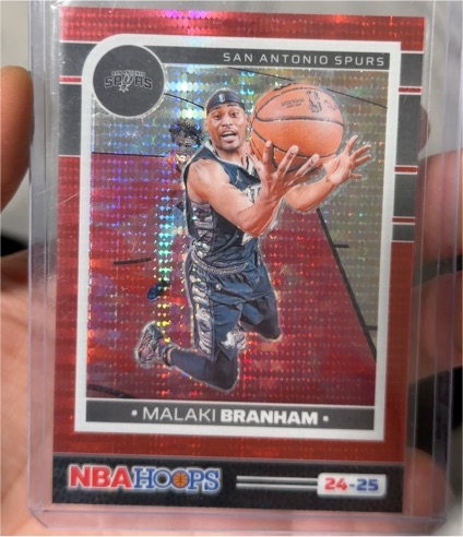 2024-25 Panini NBA Hoops #79 Malaki Branham — front