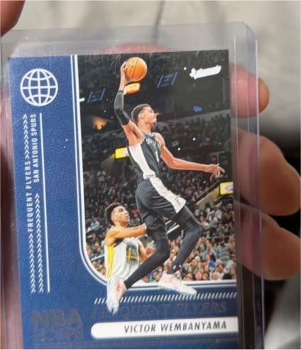 2024-25 Panini NBA Hoops #10 Victor Wembanyama — front