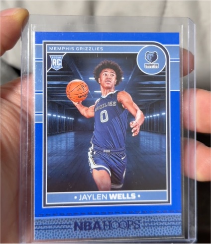 2024-25 Panini NBA Hoops #269 Jaylen Wells — front