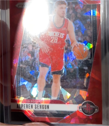 2024-25 Panini Prizm #201 Alperen Sengun — front