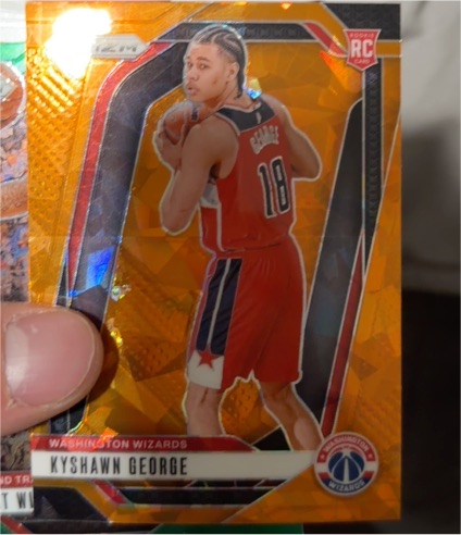 2024-25 Panini Prizm #257 Kyshawn George — front