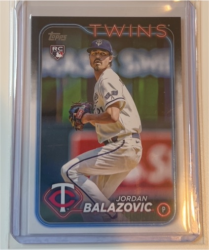 2024 Topps #263 Jordan Balazovic — front