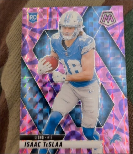 2025 Panini Mosaic #319 Isaac TeSlaa — front