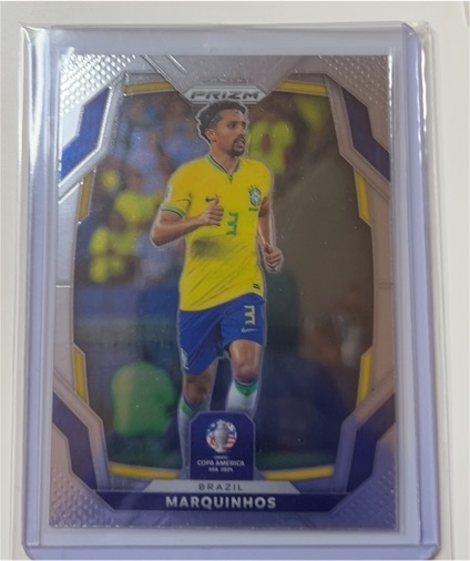 2024 Panini Prizm CONMEBOL Copa America #28 Marquinhos — front