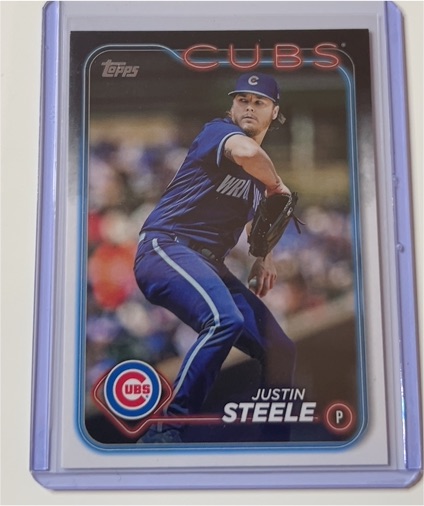 2024 Topps Series 1 #318 Justin Steele — front