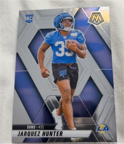 2025 Panini Mosaic #380 Jarquez Hunter — front