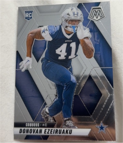 2025 Panini Mosaic #337 Donovan Ezeiruaku — front