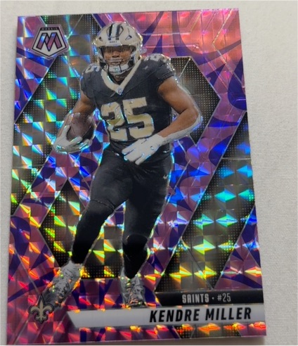 2025 Panini Mosaic #25 Kendre Miller — front