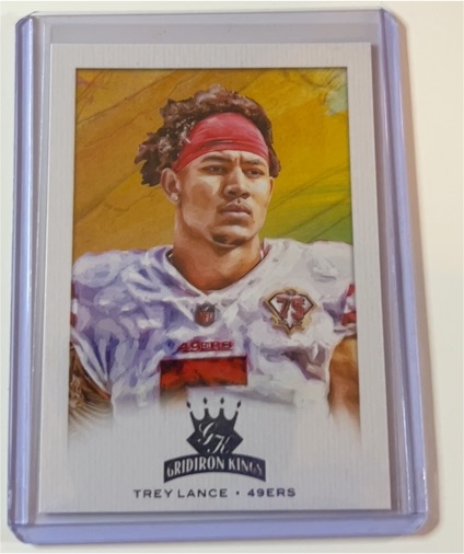 2021 Panini Chronicles Gridiron Kings #GK-3 Trey Lance — front