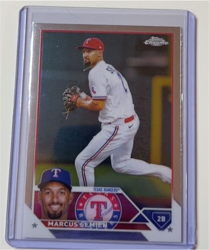 2023 Topps Chrome #172 Marcus Semien — front