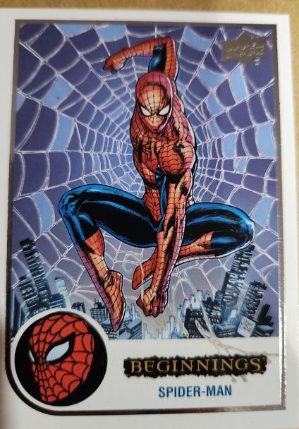 2023 Upper Deck Marvel Beginnings Vol 2 Series 2 #91 Spider-Man — front