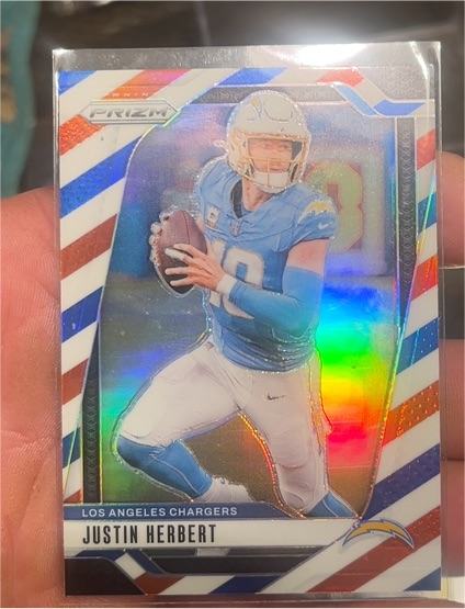 2024 Panini Prizm #157 Justin Herbert — front