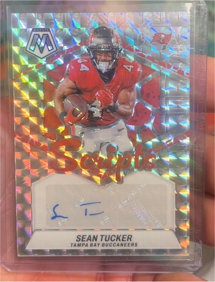 2024 Panini Mosaic #SC-STU Sean Tucker — front