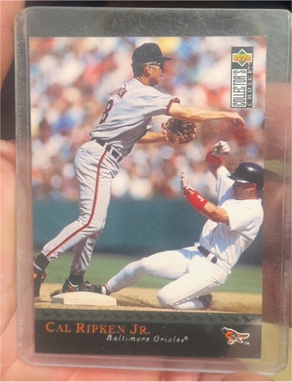 1996 Upper Deck Collector's Choice #10 Cal Ripken Jr. — front