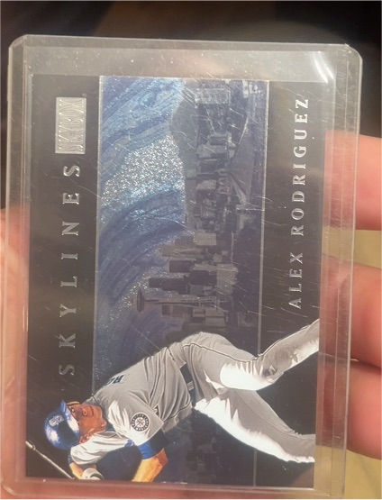 2000 SkyBox #3SL Alex Rodriguez Skylines — front