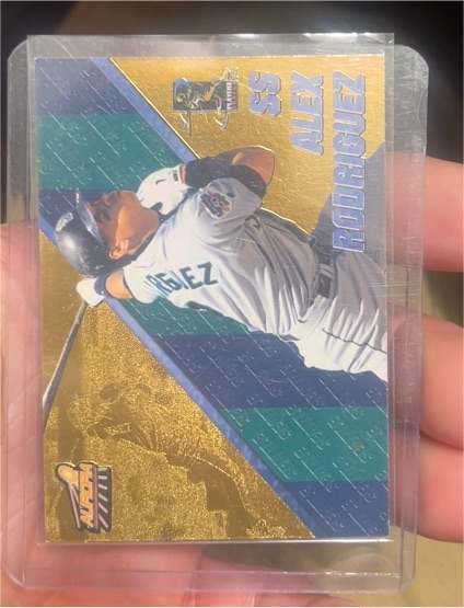 1998 Pacific Aurora Pennant Fever #3 Alex Rodriguez — front