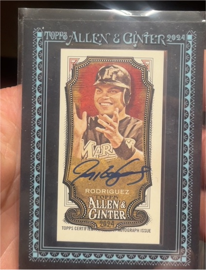 2024 Topps Allen & Ginter #MA-IR Ivan Rodriguez — front