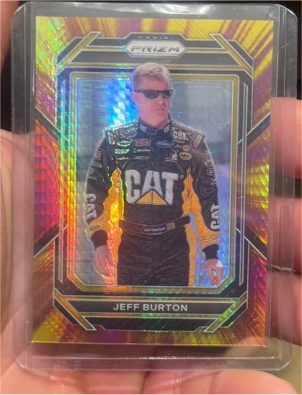 2023 Panini Prizm #52 Jeff Burton — front