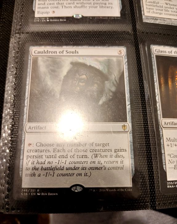 2016 Magic: The Gathering C16 #246 Cauldron of Souls — front