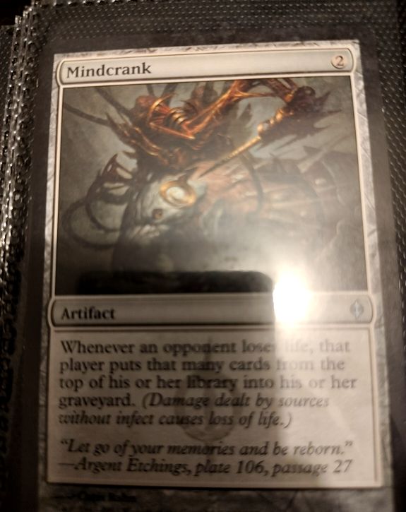 Mindcrank New Phyrexia — front