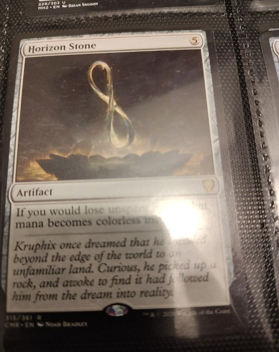 2020 Magic: The Gathering Commander Legends #694 Horizon Stone — front