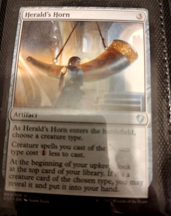 Magic: The Gathering Herald's Horn #862 — front