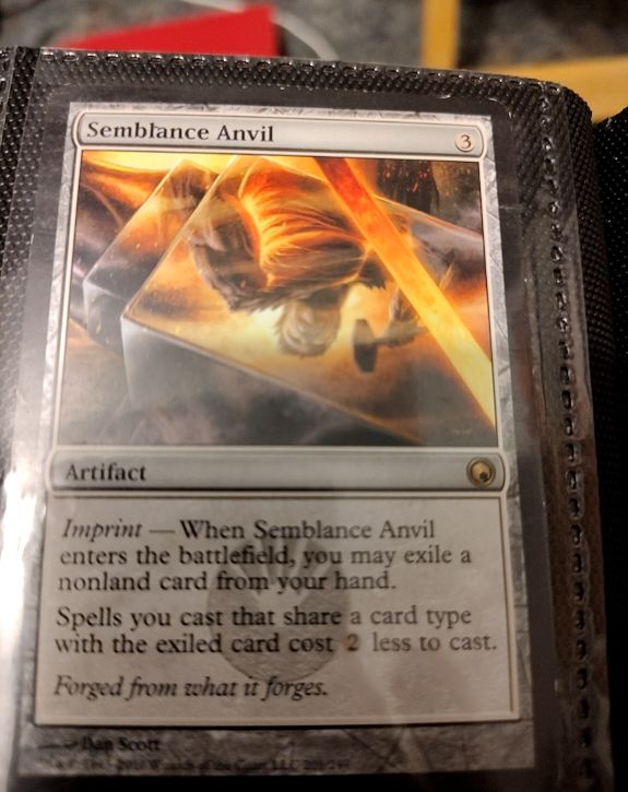 2010 Magic: The Gathering #201 Semblance Anvil — front