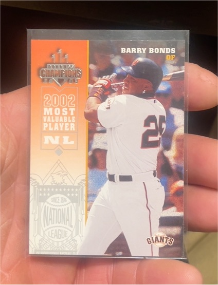 2003 Donruss Champions #224 Barry Bonds — front